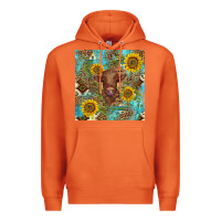 Carrot western highland cow Premium Hoodie - BarkalooDesign