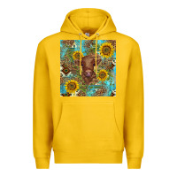 Lemon western highland cow Premium Hoodie - BarkalooDesign