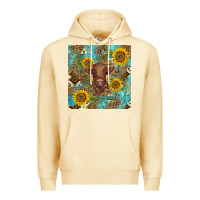 Pina Colada western highland cow Premium Hoodie - BarkalooDesign
