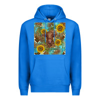 True Royal western highland cow Premium Hoodie - BarkalooDesign