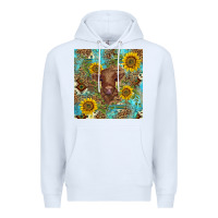 White western highland cow Premium Hoodie - BarkalooDesign