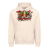 Sandshell feliz navidad heifers front view Urban Hoodie - RanaPortraitStore