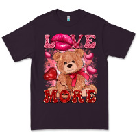 Plum love more with toy bear Premium Tee - FaDigitalArtStudio