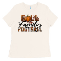 Bone Fall Family Football Ladies Tee - LillyAllenDesigns