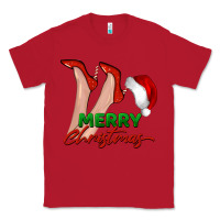 Red merry Christmas heels Classic Tee - BarkalooDesign