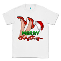 White merry Christmas heels Classic Tee - BarkalooDesign