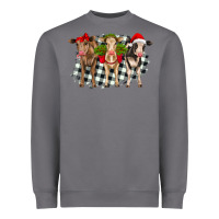 Storm Christmas heifers front view Heavyweight Sweatshirt - RanaPortraitStore