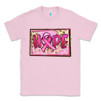 Bubblegum Pink Hope Breast Cancer Classic Tee - FaDigitalArtStudio