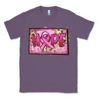 Lavender Hope Breast Cancer Classic Tee - FaDigitalArtStudio