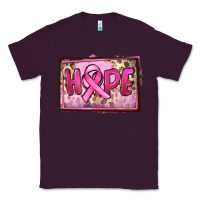 Plum Hope Breast Cancer Classic Tee - FaDigitalArtStudio