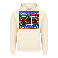 Vintage Artic monster truck american flag tumbler Vintage Hoodie - Artiststas
