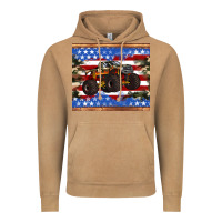 Vintage Camel monster truck american flag tumbler Vintage Hoodie - Artiststas
