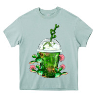 Arona Western Cactus Cold Frappe Heavy Core Tee - FaDigitalArtStudio