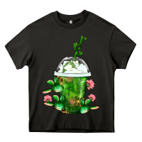 Asphalt Western Cactus Cold Frappe Heavy Core Tee - FaDigitalArtStudio