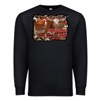 Black all i want for christmas is a cow Premium Sweatshirt - RanaPortraitStore