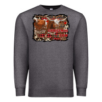 Charcoal Heather all i want for christmas is a cow Premium Sweatshirt - RanaPortraitStore