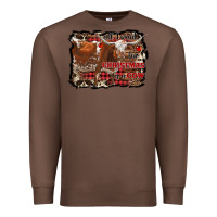 Chestnut all i want for christmas is a cow Premium Sweatshirt - RanaPortraitStore