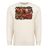 Sandshell all i want for christmas is a cow Premium Sweatshirt - RanaPortraitStore