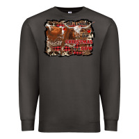 Smoke all i want for christmas is a cow Premium Sweatshirt - RanaPortraitStore