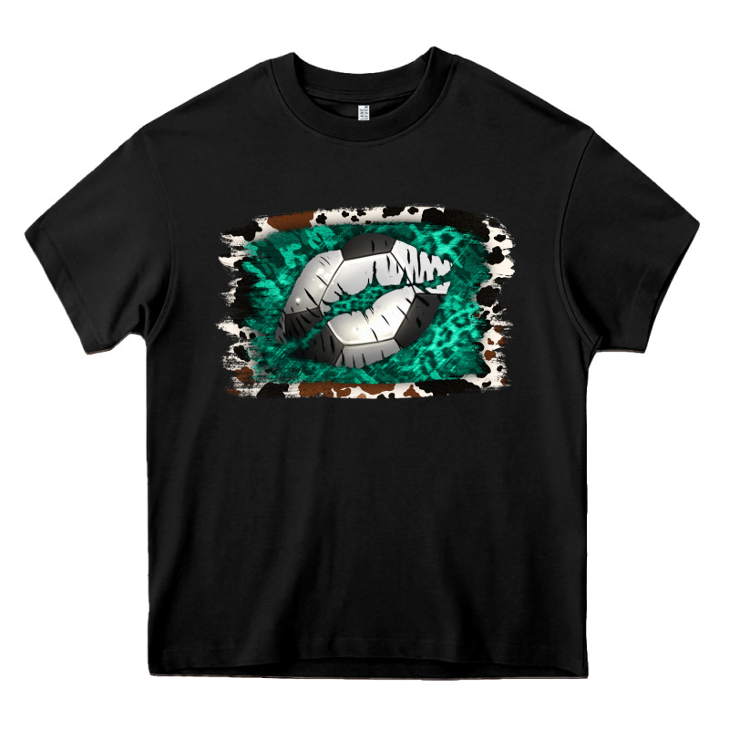 Soccer Lips Heavy Core Tee by Jasminsmagicworld | Teevron
