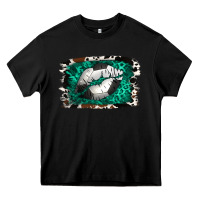 Black Soccer Lips Heavy Core Tee - Jasminsmagicworld
