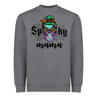 Storm spooky mama skull Heavyweight Sweatshirt - RanaPortraitStore