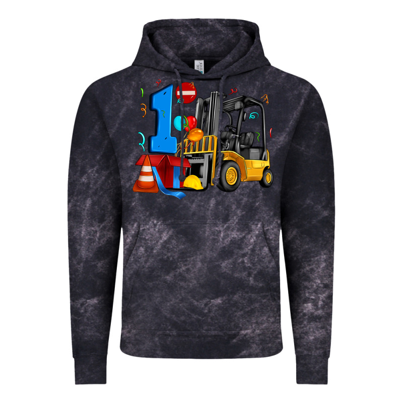 Forklift Birthday One Vintage Hoodie by Artiststas | Teevron