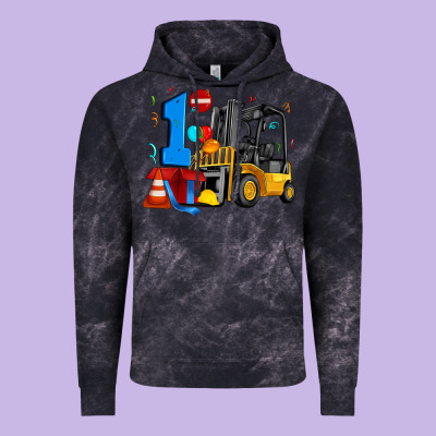 Forklift Birthday One Vintage Hoodie Designed By Artiststas