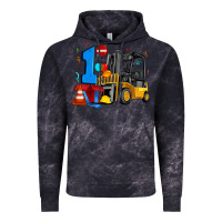 Cloud Black forklift birthday one Vintage Hoodie - Artiststas
