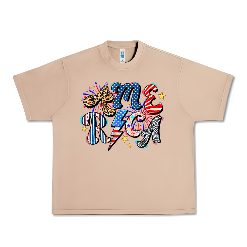 America Urban Heavy Tee by CowhideDigitalArt | Teevron