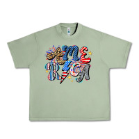 Oil Green America Urban Heavy Tee - CowhideDigitalArt