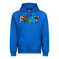 Cobalt Just Pray Urban Hoodie - RanaPortraitStore