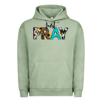 Pigment Oil Green Just Pray Urban Hoodie - RanaPortraitStore