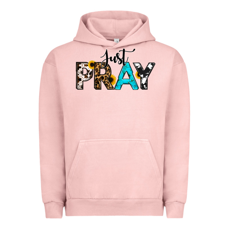 Just Pray Urban Hoodie by RanaPortraitStore | Teevron
