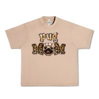 Burro Pug Mom Urban Heavy Tee - Jasminsmagicworld