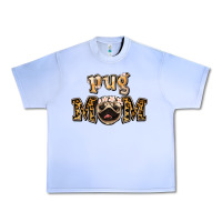 Grape Ice Pug Mom Urban Heavy Tee - Jasminsmagicworld