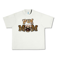 Pistachio Pug Mom Urban Heavy Tee - Jasminsmagicworld