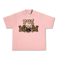 Salmon Pug Mom Urban Heavy Tee - Jasminsmagicworld