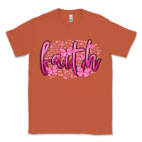 Copper Faith Breast Cancer Classic Tee - FaDigitalArtStudio
