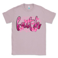 Lilac Faith Breast Cancer Classic Tee - FaDigitalArtStudio
