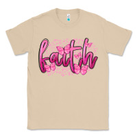 Mushroom Faith Breast Cancer Classic Tee - FaDigitalArtStudio