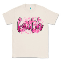 Natural Faith Breast Cancer Classic Tee - FaDigitalArtStudio