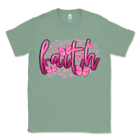 Sage Faith Breast Cancer Classic Tee - FaDigitalArtStudio