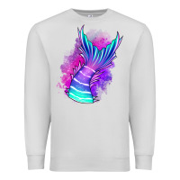 Dove Grey mermaid Premium Sweatshirt - Jasminsmagicworld