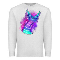 Oatmeal Heather mermaid Premium Sweatshirt - Jasminsmagicworld