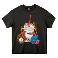 Asphalt Baseball Frappe Coffee Heavy Core Tee - FaDigitalArtStudio