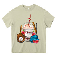 Mossy Baseball Frappe Coffee Heavy Core Tee - FaDigitalArtStudio