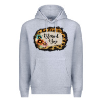 Heather Grey Blessed Gigi Premium Hoodie - Jasminsmagicworld