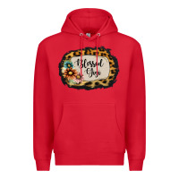 Red Blessed Gigi Premium Hoodie - Jasminsmagicworld