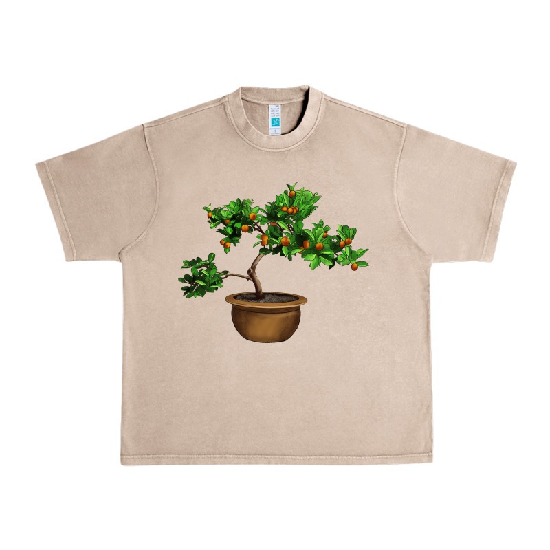 Guava Tree Bonsai Illustrations Urban Heavy Tee by LillyAllenDesigns | Teevron
